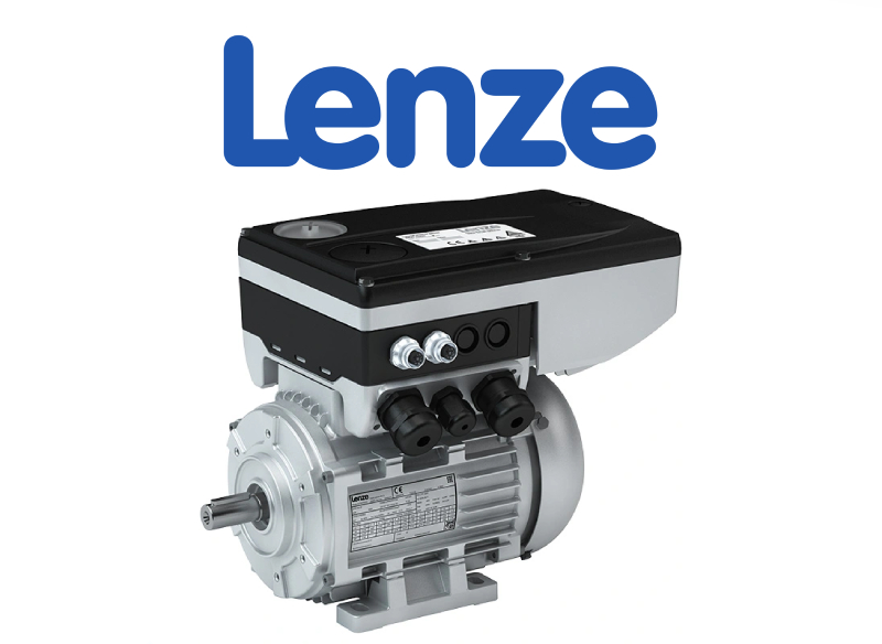Lenze MF + 8400 Motec Trifaze AC Motor