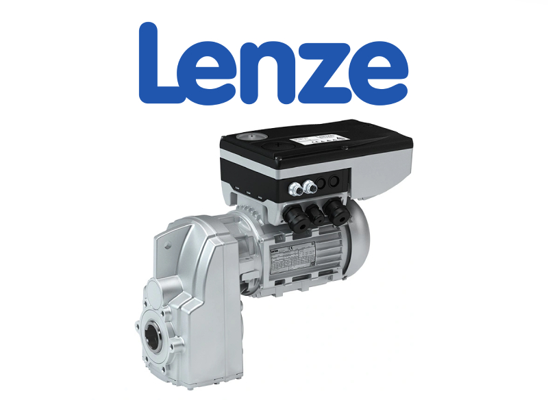 Lenze g500-S + MF + 8400 Motec Kayar Milli Helisel Redüktörlü Motor