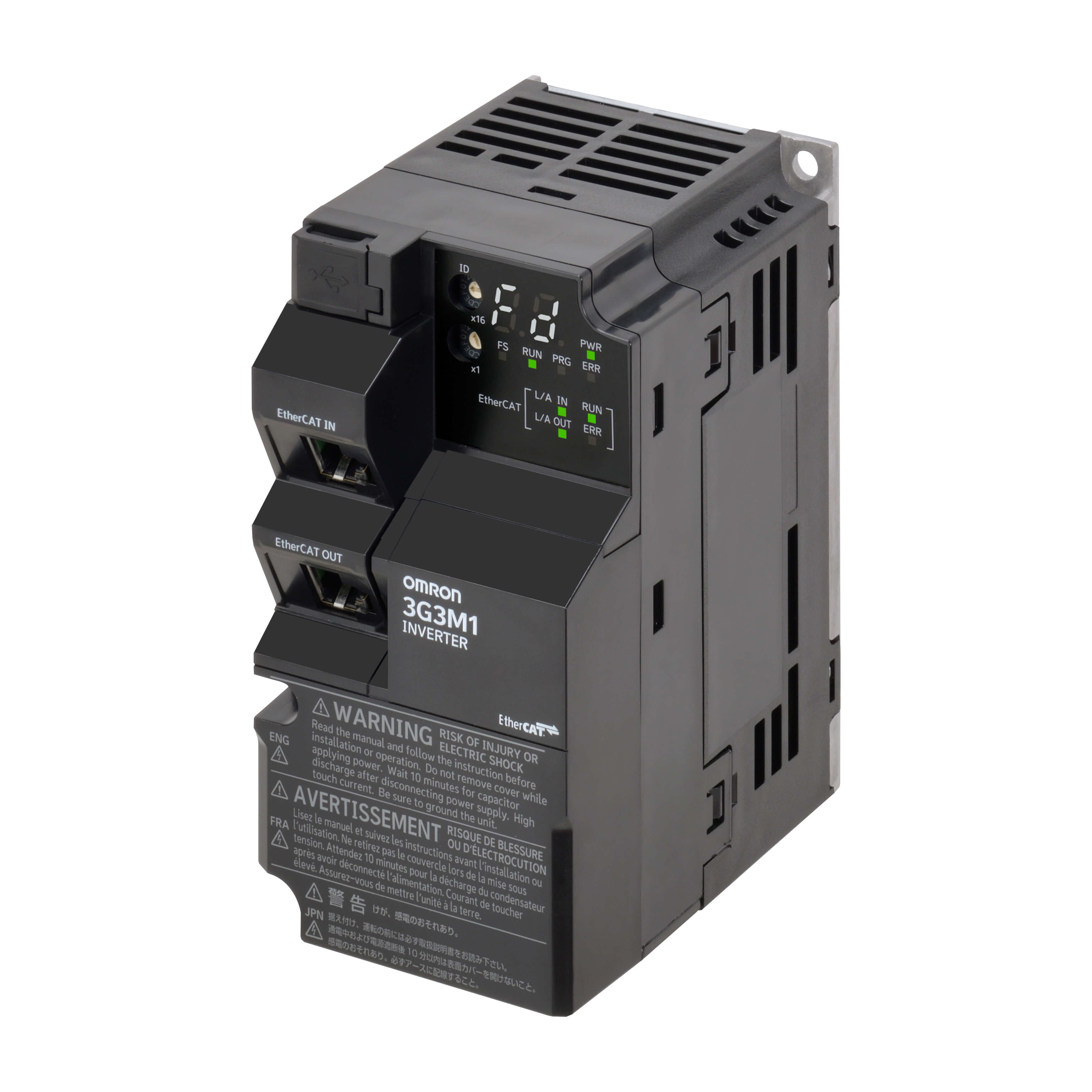 Omron 3G3M1-A2007-ECT — M1 Frekans İnvertör (VFD) (200V sınıfı (üç faz))