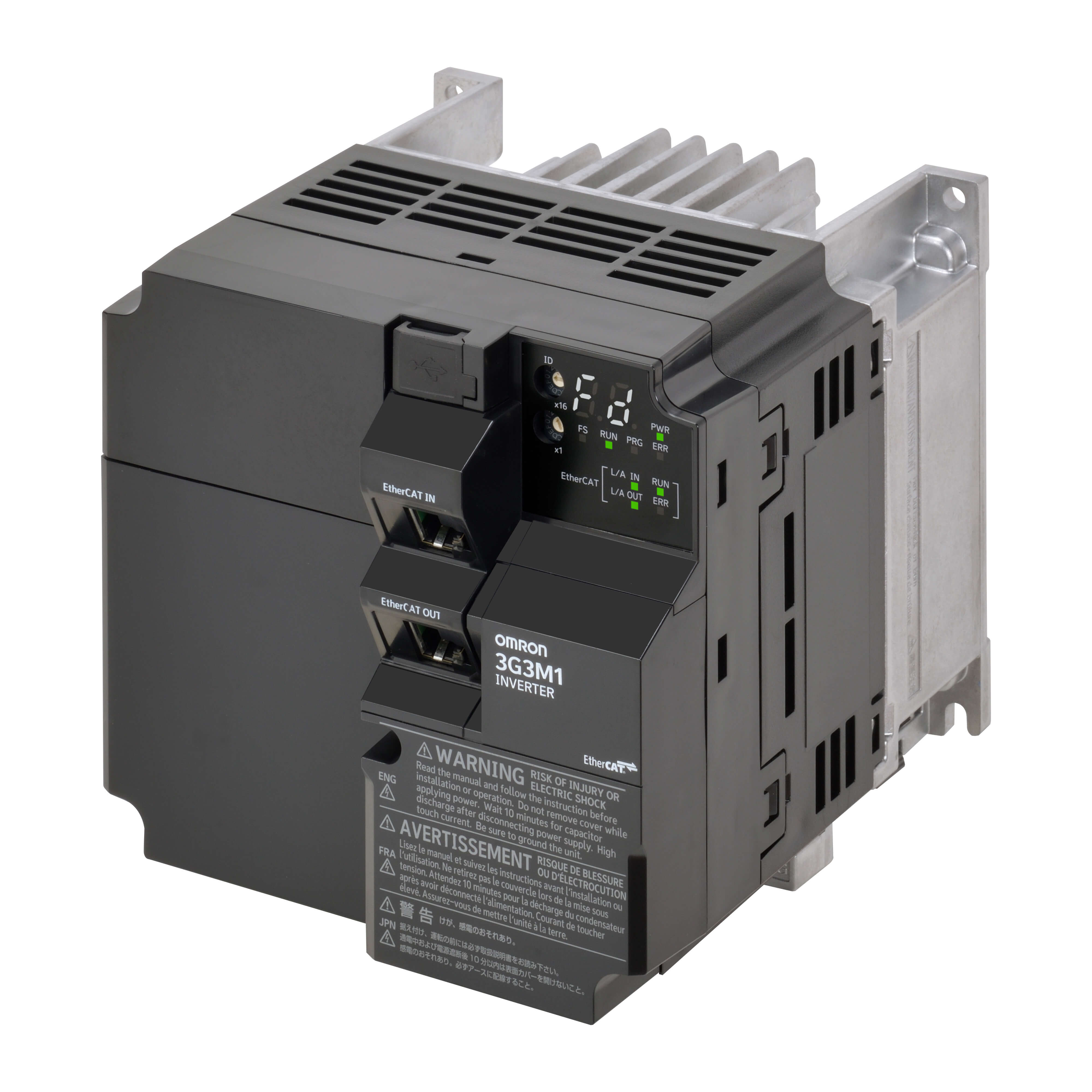 Omron 3G3M1-A4030-ECT — M1 Frekans İnvertör (VFD) (400V sınıfı (üç faz))