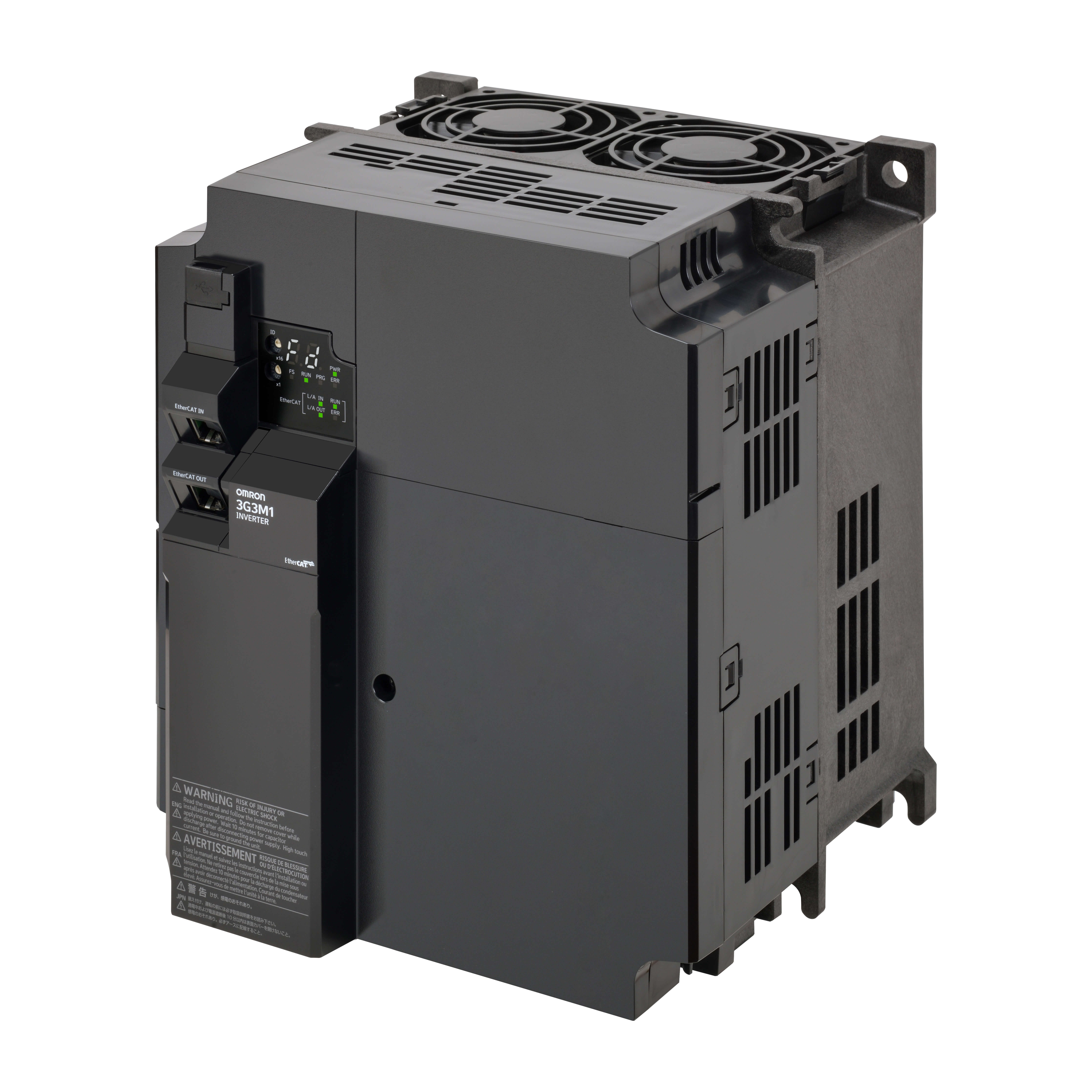 Omron 3G3M1-A4150-ECT — M1 Frekans İnvertör (VFD) (400V sınıfı (üç faz))