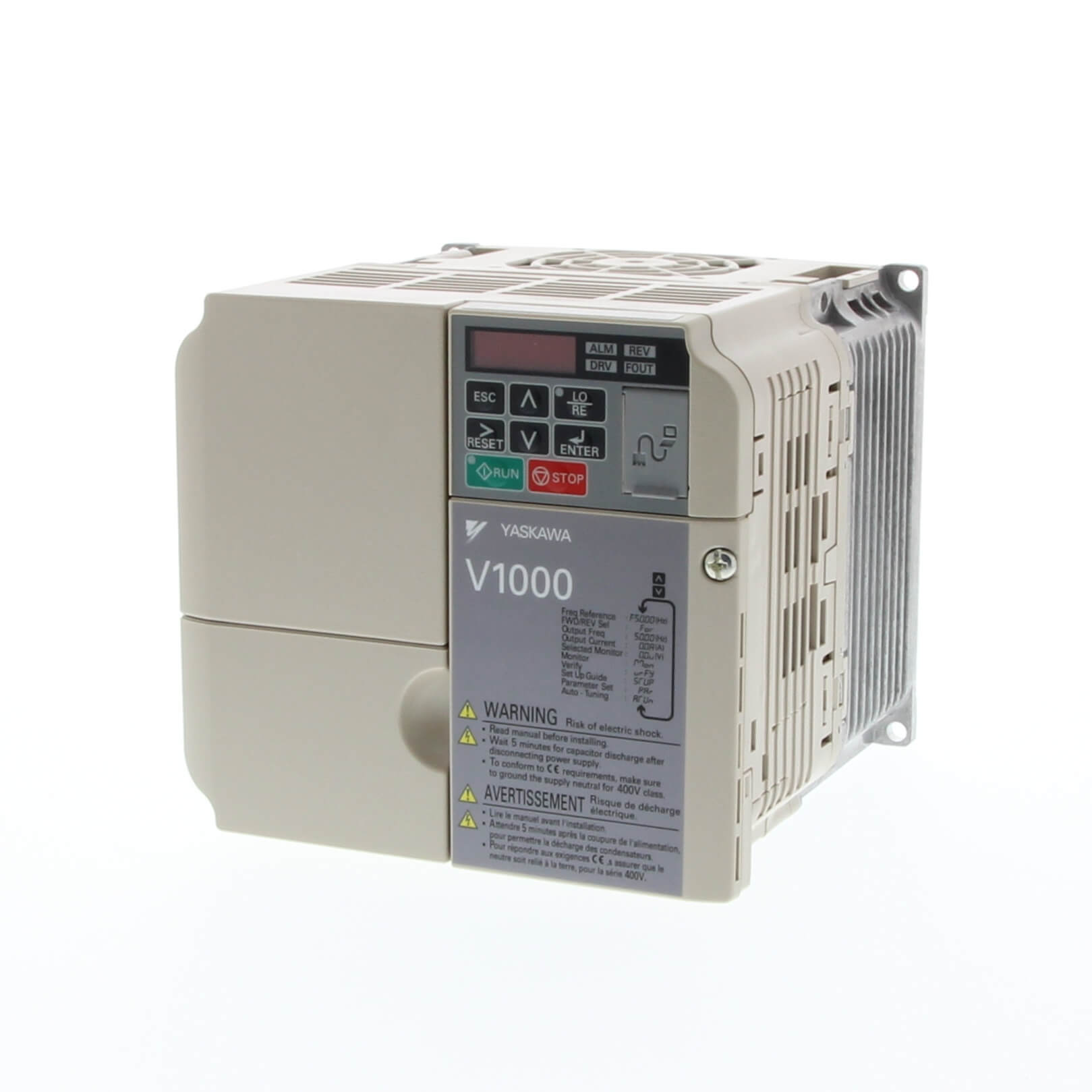 Omron CIMR-VC4A0009JAB — V1000 Frekans İnvertör (VFD) (400V sınıfı)