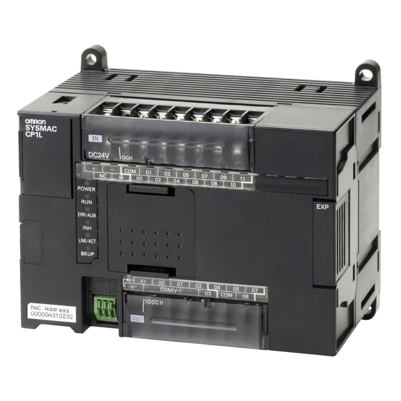Omron CP1L-EL20DR-D CP1L Serisi Kompakt PLC (20 I/O, Röle, 24VDC)