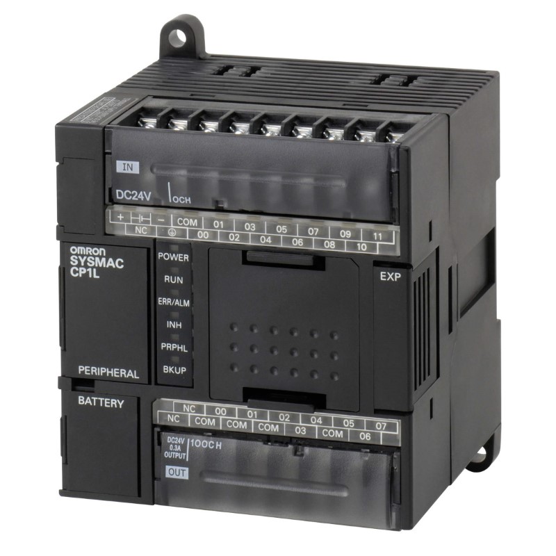 Omron CP1L-J14DR-A CP1L Serisi Kompakt PLC (14 I/O, Röle, 100-240VAC)