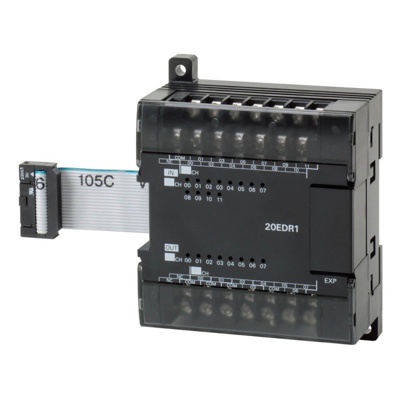 Omron CP1W-20EDT1 — Genişletme karışık G/Ç (giriş + transistör PNP çıkış) ünitesi (CP1W Genişletme)
