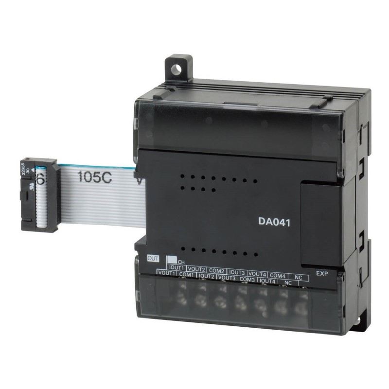 Omron CP1W-DA041 — Analog çıkış ünitesi (CP1W Genişletme)