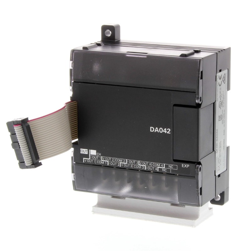 Omron CP1W-DA042 — Analog çıkış ünitesi (CP1W Genişletme)
