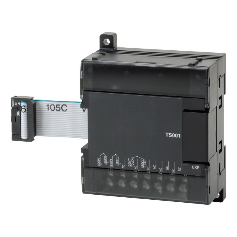 Omron CP1W-TS101 — Sıcaklık (termokupl/RTD) giriş ünitesi (CP1W Genişletme)