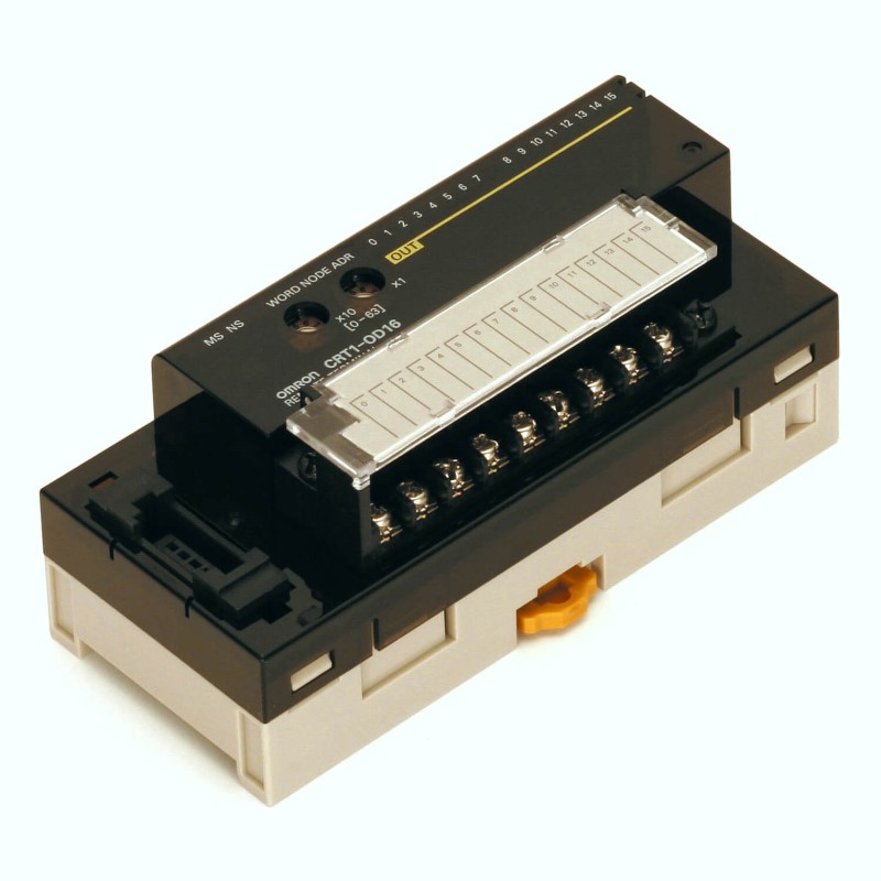 Omron CRT1-OD16-1 — Dijital (transistör) çıkış modülü (CRT1 Serisi)