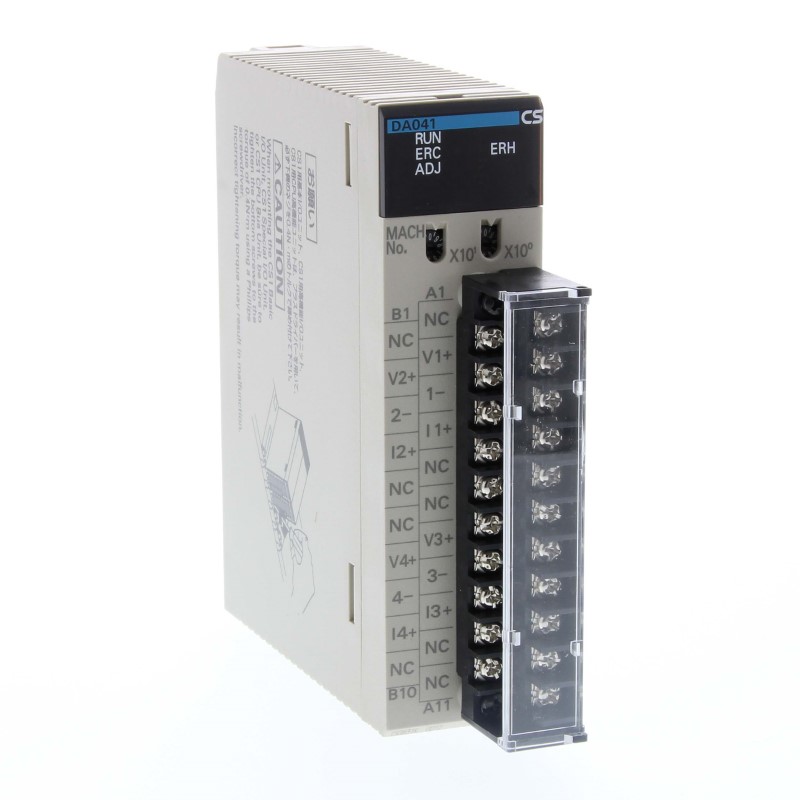 Omron CS1W-DA041 — Analog çıkış modülü (CS1D Serisi)