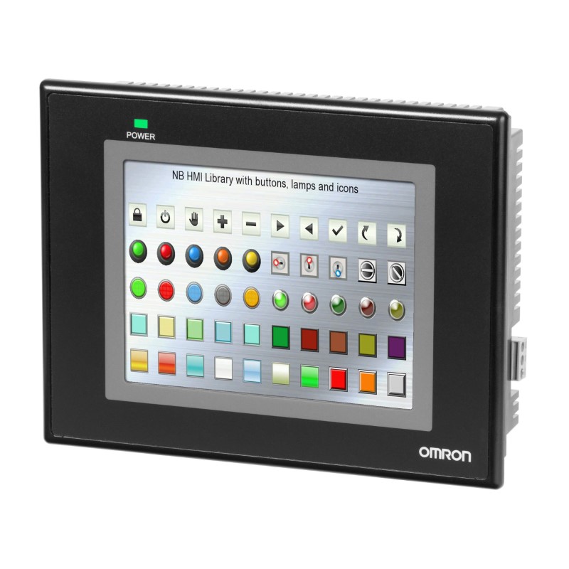 Omron NB5Q-TW00B 5,6" NB Serisi HMI dokunmatik operatör paneli