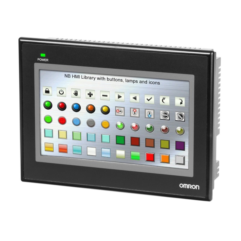 Omron NB7W-TW01B 7" NB Serisi HMI dokunmatik operatör paneli