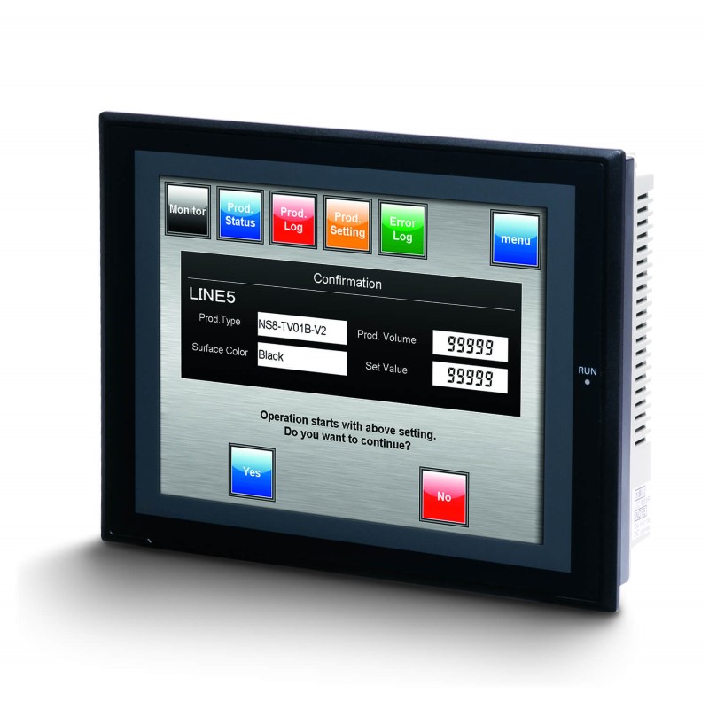 Omron NS8-TV00B-V2 8,4" NS Serisi (NS8–NS15) HMI dokunmatik operatör paneli