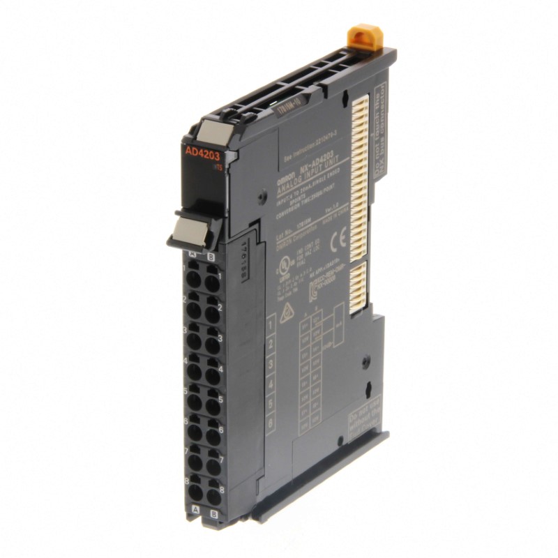 Omron NX-AD4203 — Analog giriş modülü (NX Serisi)