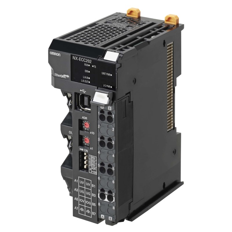 Omron NX-ECC203 — Haberleşme coupler ünitesi (NX Serisi)