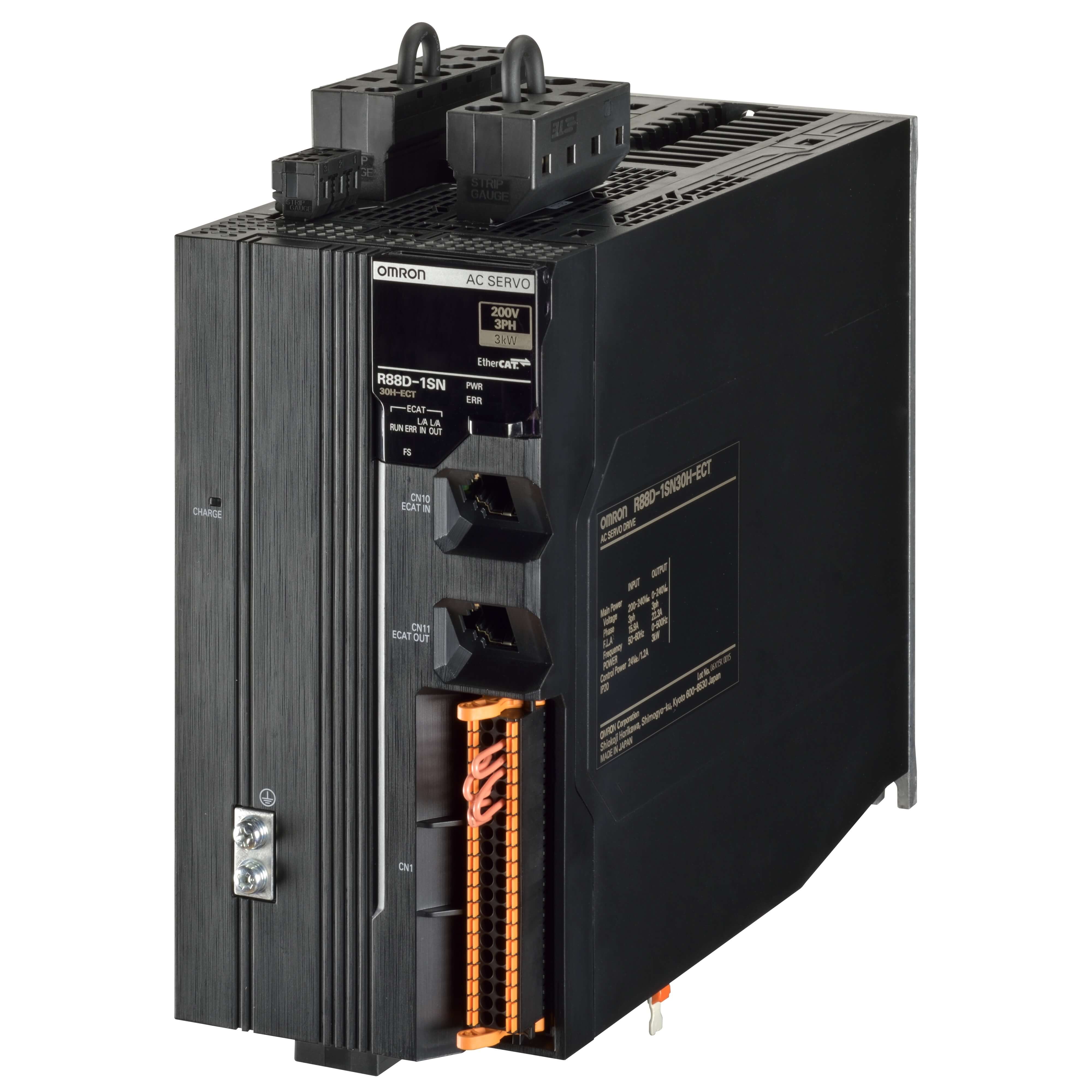 Omron R88D-1SN06F-ECT — 1S Serisi Servo Sürücü (EtherCAT)
