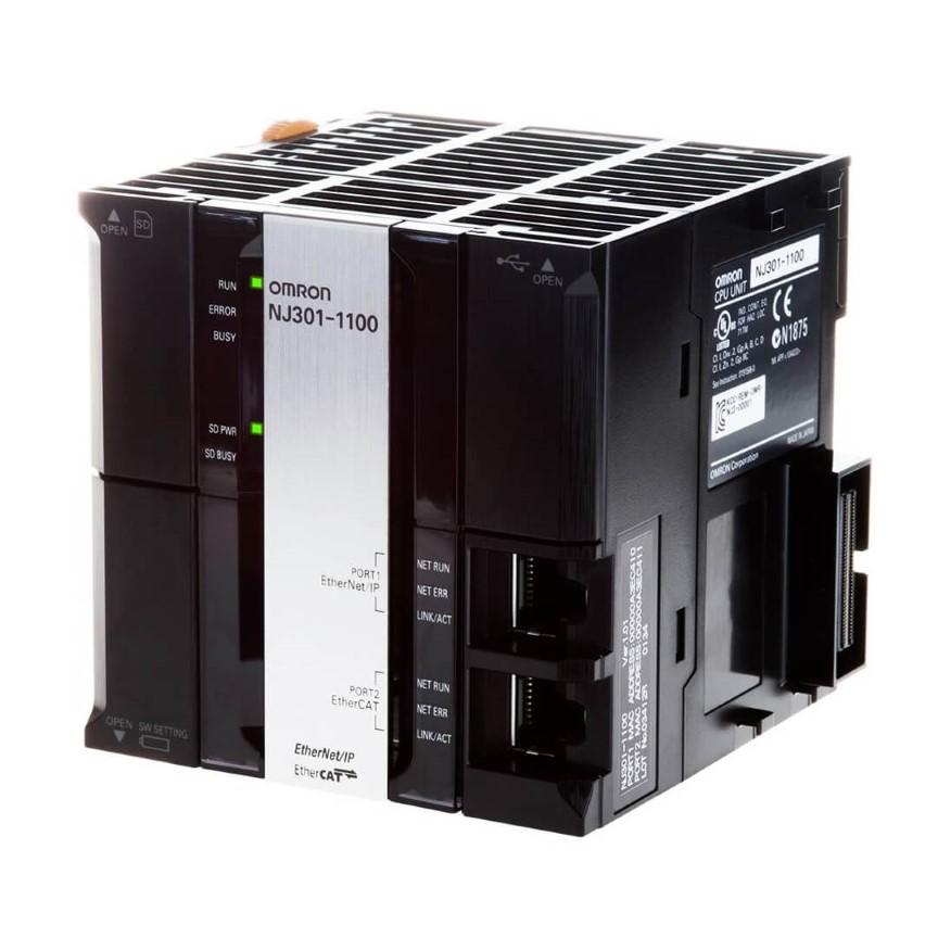 Omron NJ301-1100 Makine Otomasyon Kontrolörü (4 servo eksen)