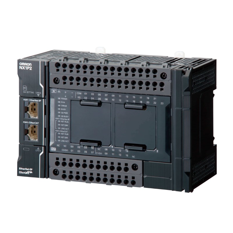 Omron NX1P2-9B40DT NX1P2 Makine Otomasyon Kontrolörü (40 I/O, NPN)