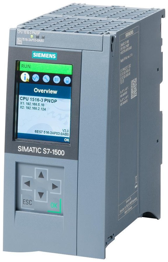 Siemens SIMATIC S7-1500 CPU 1516F-3 PN/DP PLC